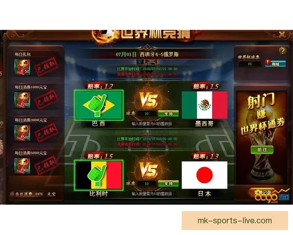 世界杯竞猜全攻略 参与互动赢大奖 轻松预测比赛结果赚积分